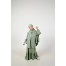 Baju Gamis Anak Syari TPQ Dropship