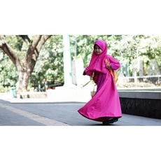 Gamis Anak Wollycrepe Premium Modern Terbaru 2023