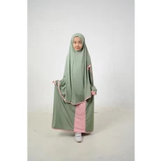 Gamis Anak Perempuan Katun Syari Reseller