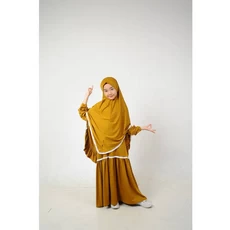 Gamis Anak Satin SD 5 Tahun