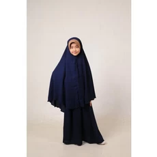 Gamis Katun Anak Perempuan 6 12 Santri 11 Tahun