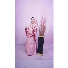 Baju Sari Gamis Pakaian Muslim Anak Perempuan Niqab Dropship