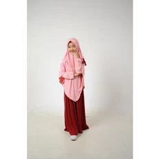 Gamis Anak Perempuan Katun SD Tanggung