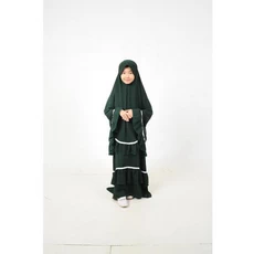 Gamis Anak Murah Niqab 8 Tahun