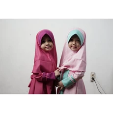 Gamis Couple Ibu Anak Modern Promo