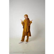 Gamis Anak Dan Ibu Syari 12 Tahun