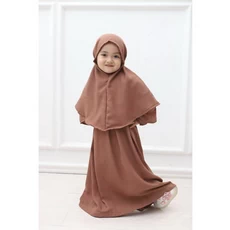 Gamis Anak Kombinasi Lucu Gratis Ongkir