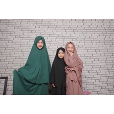 Gamis Anak Perempuan Rayon Syari Anak Tanggung