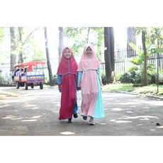 Gamis Katun Anak Perempuan 6 12 Cadar Dropship