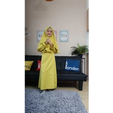 Baju Gamis Anak Katun Hijab Anak Lucu Grosir