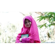 Gamis Hijaber Anak Murah 7 Tahun