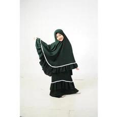 Gamis Tile Akar Anak Niqab Grosir