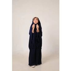 Gamis Anak Satin Velvet Murah Gratis Ongkir