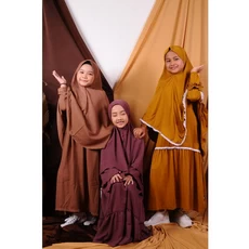 Gamis Anak Perempuan 5 Th Pakaian Muslim Anak Perempuan Niqab 6 Tahun