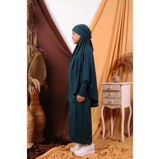 Gamis Anak Jersey Ori Syari 10 Tahun