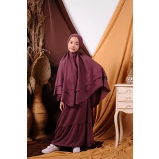 Gamis Anak Perempuan Bahan Katun Cadar Remaja