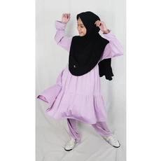 Gamis Anak Toyobo Kombinasi Modern Terbaru