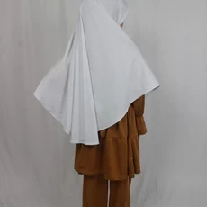 Baju Muslim Anak Perempuan Warna Putih SMP Reseller