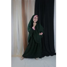 Gamis Anak Alwa Hijab Cadar 8 Tahun