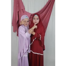 Gamis Anak Pesta Polos Reseller