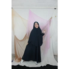 Gamis Anak Warna Pink TPA Anak Tanggung