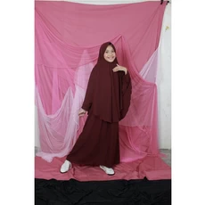 Gamis Kombinasi Anak Perempuan Modern Terbaru