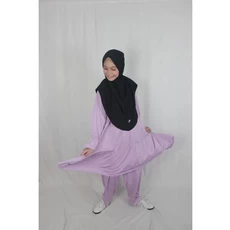 Gamis Anak-Anak One Set Anak Tanggung