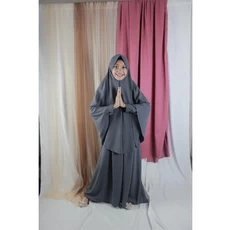 Baju Muslim Putih Anak Perempuan Ngaji Terbaru 2023