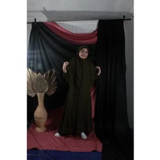 Baju Gamis Anak Perempuan TPA 6 Tahun