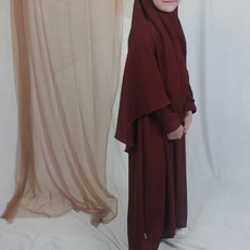 Couple Gamis Ibu Dan Anak Pesantren 11 Tahun
