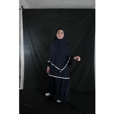 Baju Muslim Putih Anak Perempuan Lebaran Dropship