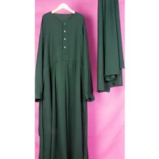 Gamis Anak Syari SetCel 6 Tahun