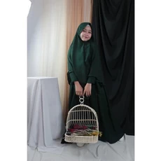 Baju Muslim Anak Perempuan Warna Putih Lebaran Terbaru 2023