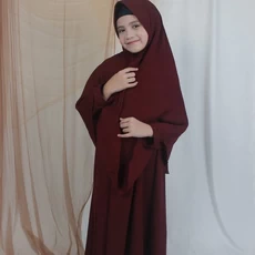 Gamis Anak Putih Murah branded 5 Tahun