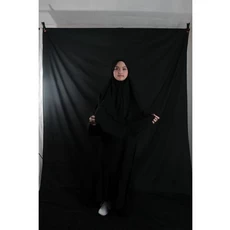 Gamis Katun Anak Niqab 7 Tahun