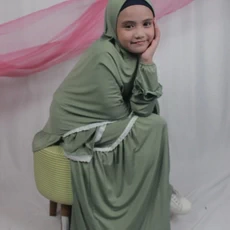 Gamis Anak Polos Terbaru Murah 8 Tahun