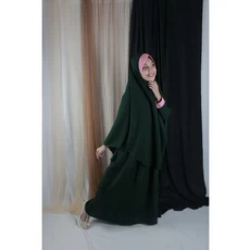 Baju Anak Syari Niqab Tanggung