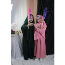 Desain Gamis Anak Cadar Tanggung