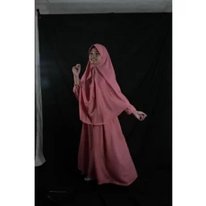 Baju Gamis Anak Perempuan Syar I Polos Terbaru