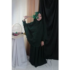 Jilbab Syari Anak One Set 5 Tahun