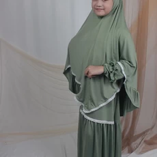 Gamis Anak Jersey Seragam Tanggung