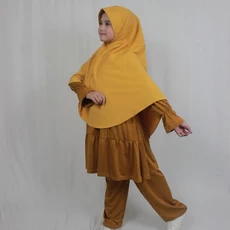 Baju Muslim Untuk Anak One Set Anak Tanggung