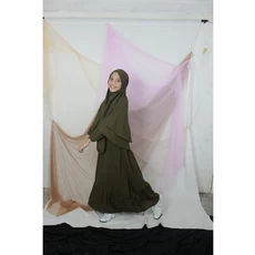 Gamis Putih Anak Pesantren 6 Tahun