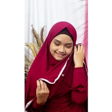 Gamis Couple Ibu Dan Anak SD 7 Tahun