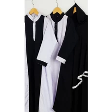 Baju Muslim Couple Ibu Dan Anak Perempuan One Set Terbaru