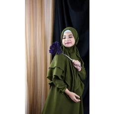 Gamis Anak Katun Polos Pesantren Dropship