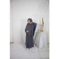Gamis Anak Terbaru Niqab 6 Tahun