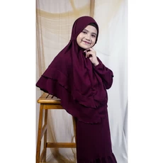 Baju Gamis Anak Syari Ngaji Tanggung