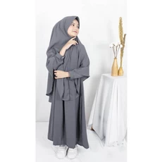 Baju Muslim Anak Perempuan Niqab 13 Tahun