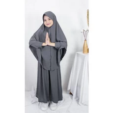 Gamis Polos Anak2 Niqab Anak Tanggung